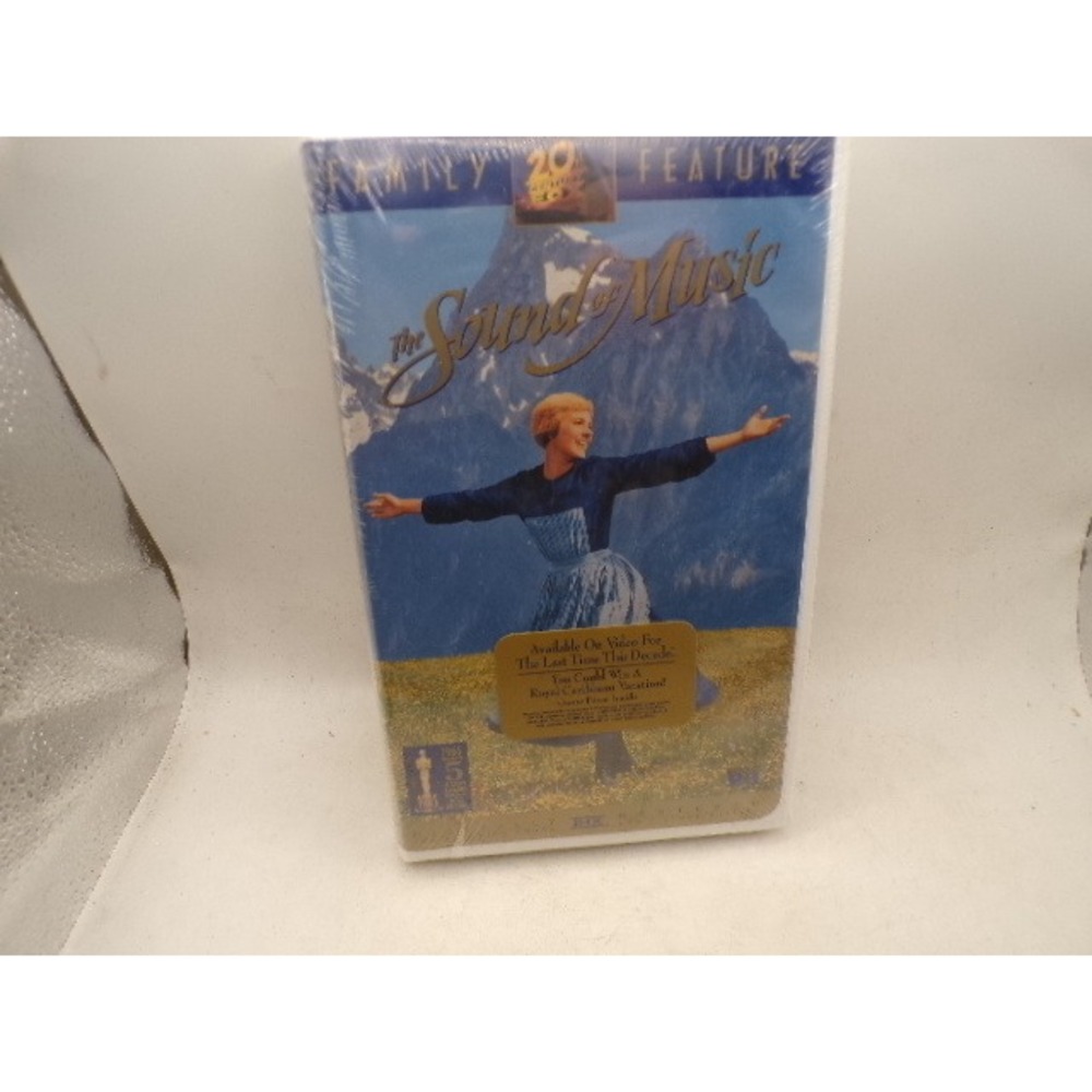 The Sound of Music VHS 1994 Factory Sealed 20th Century Fox Clamshell THX Musica